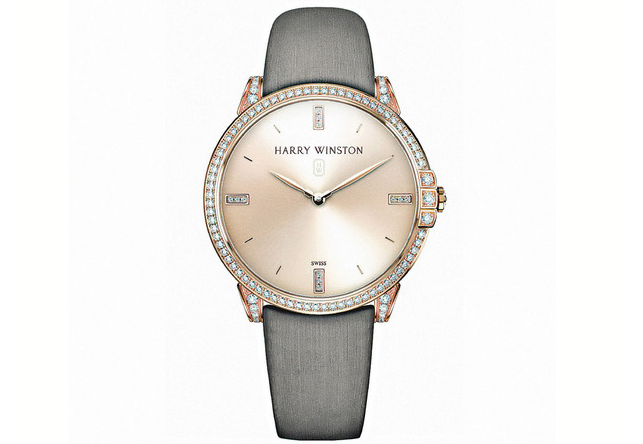 Harry Winston 靜夜系列男女對表獻禮圣誕