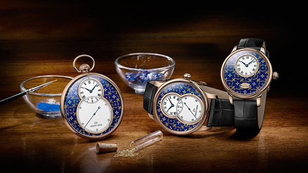 超越時空界限的精湛工藝    Jaquet Droz 雅克德羅：金箔雕花琺瑯
