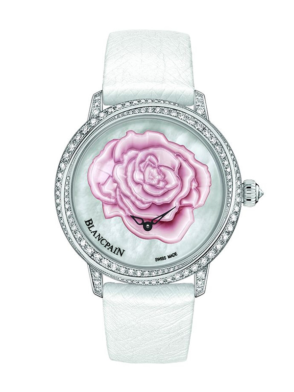 一朵玫瑰，一生承諾     Blancpain 全新2015年度情人節(jié)限量腕表 限量腕表 寶珀 Blancpain 新表預(yù)覽  第2張