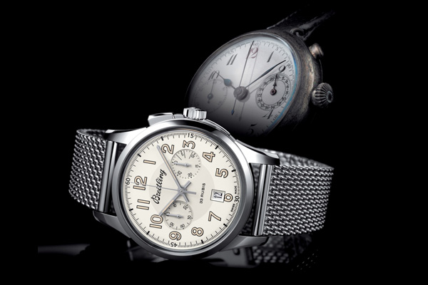 百年靈致敬偉大發明100周年    Breitling 推出全新越洋1915計時腕表