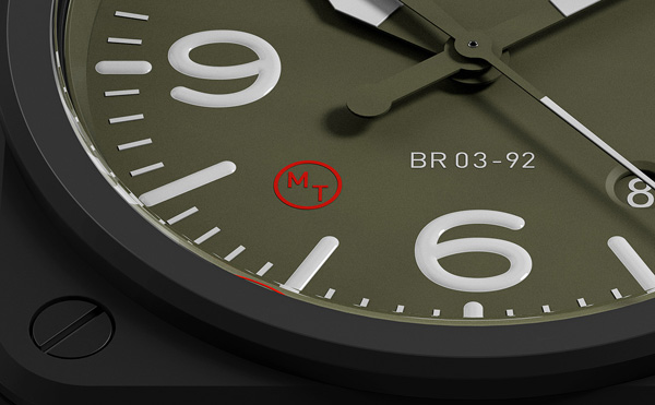 柏萊士全新BR 03 92 Military Type 腕表 BR 03 柏萊士 Bell & Ross 新表預覽  第2張