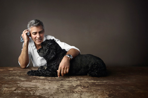 喬治·克魯尼與愛犬合作出演歐米茄全新廣告 George Clooney 廣告 歐米茄 OMEGA 行業資訊  第2張
