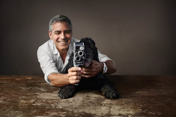 喬治·克魯尼與愛犬合作出演歐米茄全新廣告 George Clooney 廣告 歐米茄 OMEGA 行業資訊  第3張