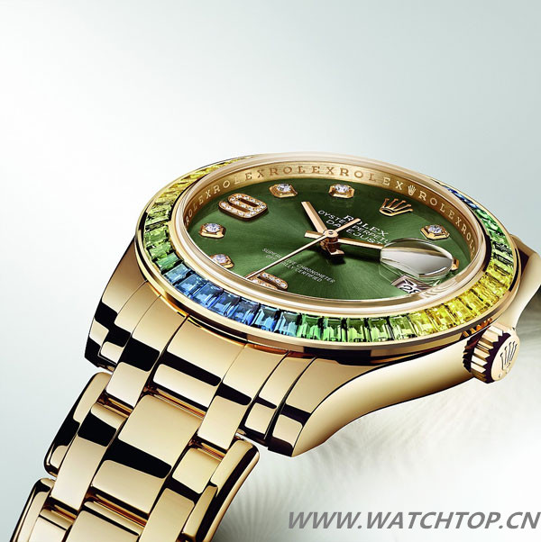 勞力士全新Datejust Pearlmaster 39蠔式腕表 39蠔式腕表 Datejust Pearlmaster 勞力士 新表預覽  第2張