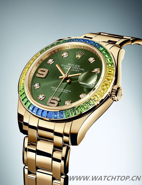 勞力士全新Datejust Pearlmaster 39蠔式腕表 39蠔式腕表 Datejust Pearlmaster 勞力士 新表預覽  第5張
