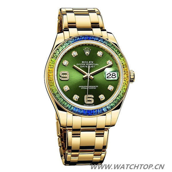 勞力士全新Datejust Pearlmaster 39蠔式腕表 39蠔式腕表 Datejust Pearlmaster 勞力士 新表預覽  第6張