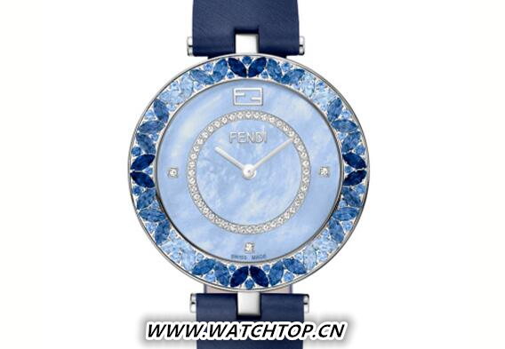 Fendi Timepieces 新推Fendi My Way藍寶石限量版腕表 Fendi My Way Fendi Timepieces 腕表 新表預覽  第1張