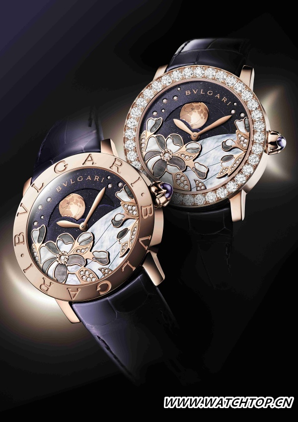 BVLGARI“月夜花園”月相腕表：于花前月下共賞時光流動之美 BVLGARI 寶格麗 中秋節 熱點動態  第2張
