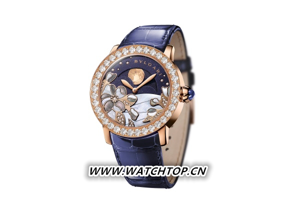 BVLGARI“月夜花園”月相腕表：于花前月下共賞時光流動之美 BVLGARI 寶格麗 中秋節 熱點動態  第3張