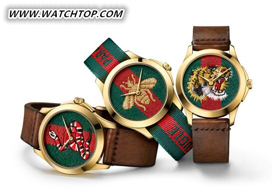GUCCI腕表首飾2017巴塞爾表展新品預(yù)覽 2017巴塞爾表展 Gucci 首飾 腕表 熱點(diǎn)動(dòng)態(tài)  第2張
