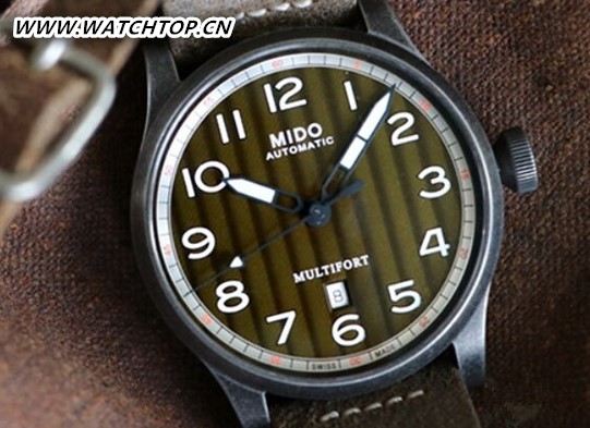 美度表推出全新Multifort Escape經典復古腕表 實心表盤 美度表 Mido 腕表 新表預覽  第2張