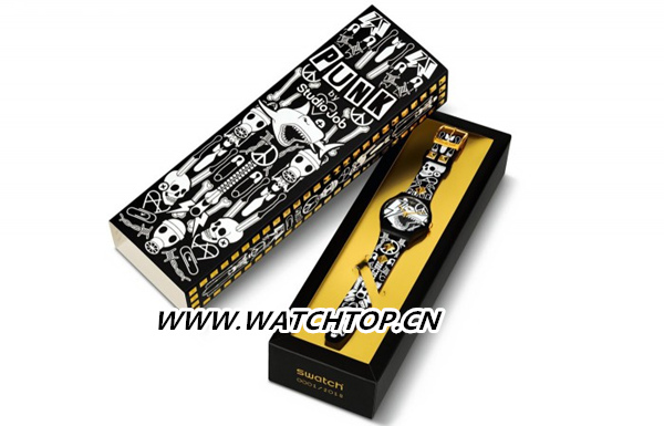SWATCH和STUDIO JOB合作推出藝術家特別款PUNKxJOB STUDIO JOB swatch SWATCH 新表預覽  第1張