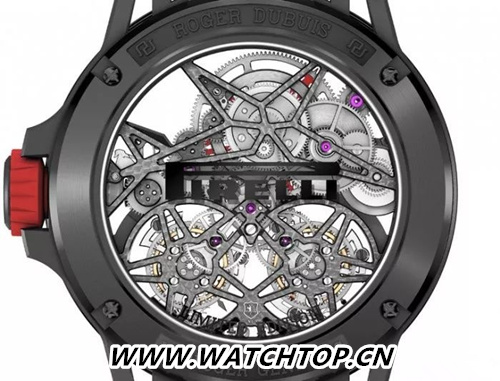 ROGER DUBUIS 羅杰杜彼Excalibur Spider Pirelli雙飛行陀飛輪 腕表 羅杰杜比 行業(yè)資訊  第3張