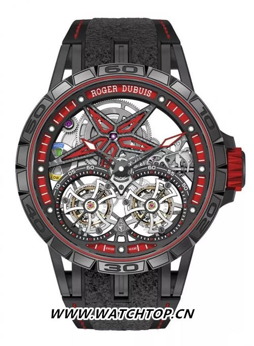 ROGER DUBUIS 羅杰杜彼Excalibur Spider Pirelli雙飛行陀飛輪 腕表 羅杰杜比 行業(yè)資訊  第4張