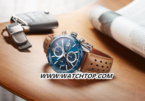 全新TAG Heuer泰格豪雅Carrera (卡萊拉系列) Calibre 16計時碼表設(shè)計升級，演繹現(xiàn)代前衛(wèi)風(fēng)范