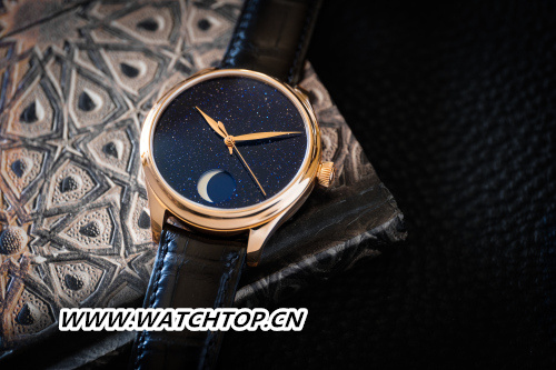 H. MOSER & CIE.H. MOSER & CIE.亨利慕時：星月映空亨利慕時：星月映空 勇創者恒動月相砂金石 亨利慕時 行業資訊  第2張